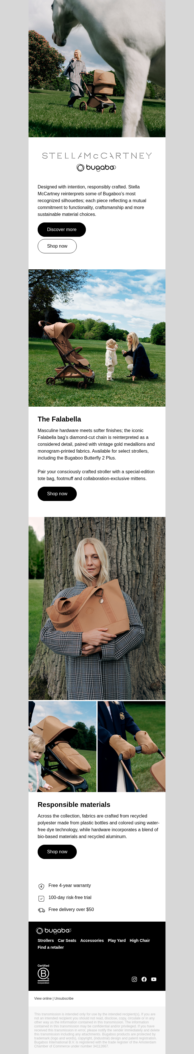 Bugaboo email snapshot