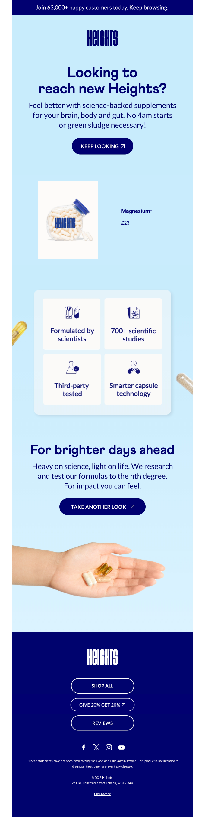 Heights email snapshot