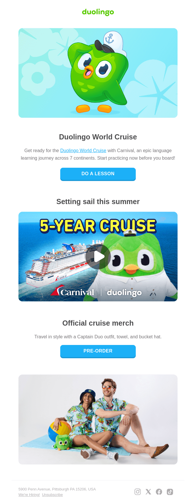 Duolingo email reference snapshot